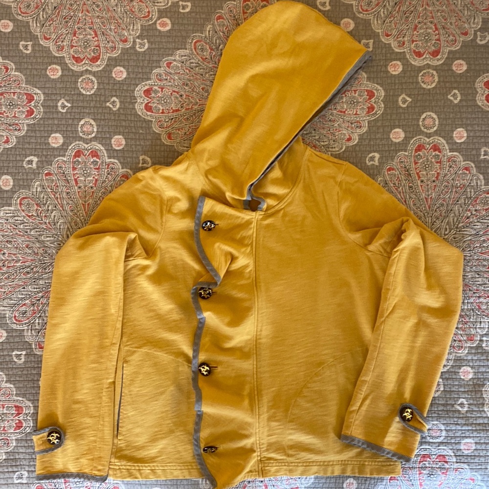 Anthropologie | Saturday Sunday Nautical Hoodie size Large